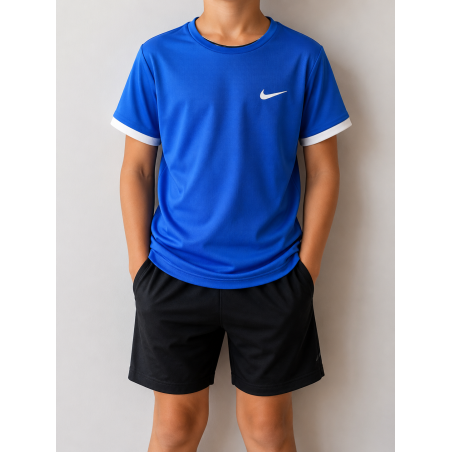 Tee-Shirt  NIKE BOY Bleu 2019 (CD0072-480)