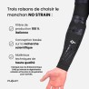 Manchon FLOKY Arm Sleeve No Strain Evolution Noir (1 pièce)
