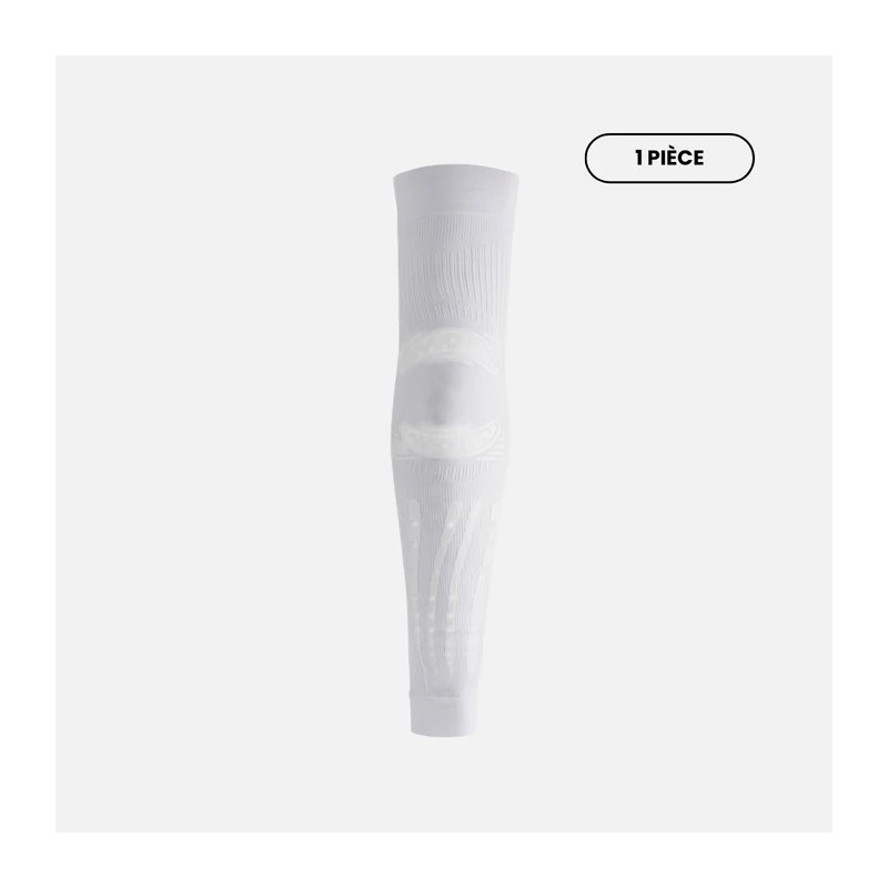 Manchon FLOKY Arm Sleeve No Strain Evolution Blanc (1 pièce)