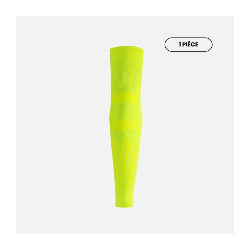 Manchon FLOKY Arm Sleeve No Strain Evolution Jaune Fluo (1 pièce)