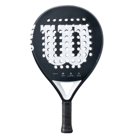 RAQUETTE PADEL WILSON MATCH POINT PADEL GRAY/BKWH  (WR218411)