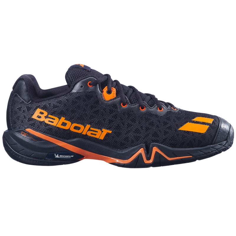 Chaussure BABOLAT SHADOW 4 MEN BLACK/ORANGE (3A0S26A356)
