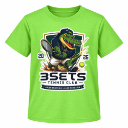 Tee-Shirt Enfant Logo Croco Vert