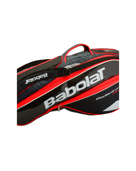BABOLAT THERMOBAG PRO X8 - NOIR/ROUGE FLUO