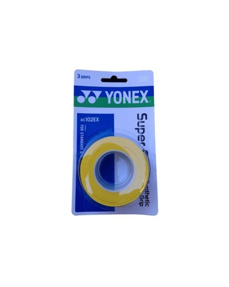 YONEX SURGRIP AC102EX ( x3 )  - JAUNE