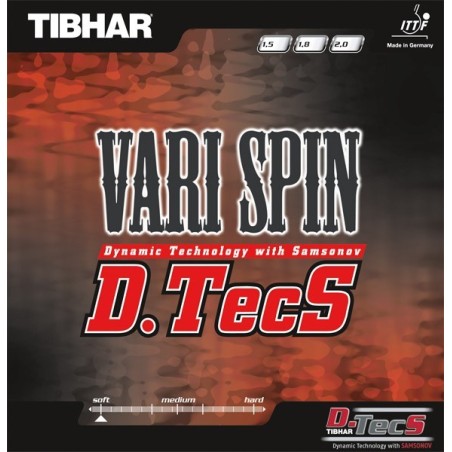 TIBHAR REVETEMENT VARI SPIN D-TECS ROUGE