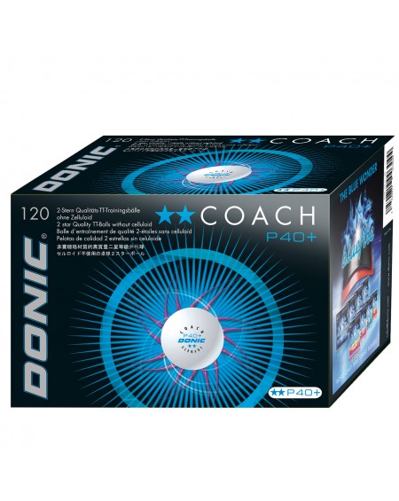 DONIC BALLE ENTRAINEMENT  P40+ ** ( x120 )