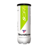 TECNIFIBRE BALLES SOFT POINT VERT ( x3 )