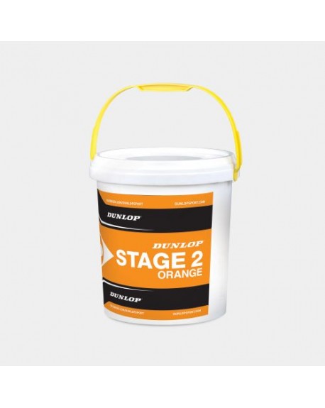 DUNLOP BALLES STAGE 2 ORANGE ( x60 )