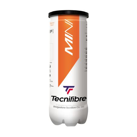 TECNIFIBRE BALLES ORANGE MINI TENNIS ( x3 )