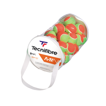 TECNIFIBRE BALLES ORANGE MINI TENNIS ( x40 )
