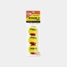 DUNLOP BALLES STAGE 3 ROUGE ( x3 )
