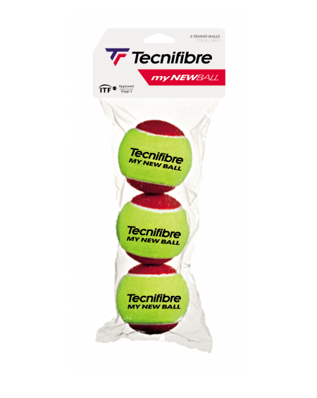 TECNIFIBRE BALLES MY NEW BALL ( x3 )