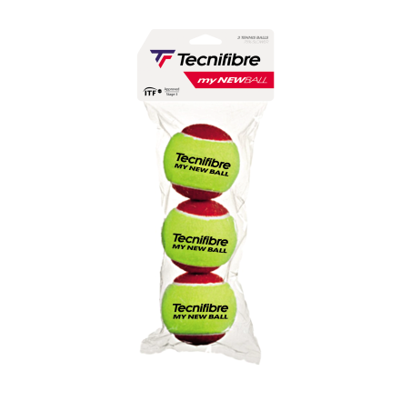 TECNIFIBRE BALLES MY NEW BALL ( x3 )