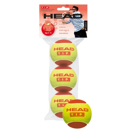 HEAD BALLES TIP RED ( x3 )