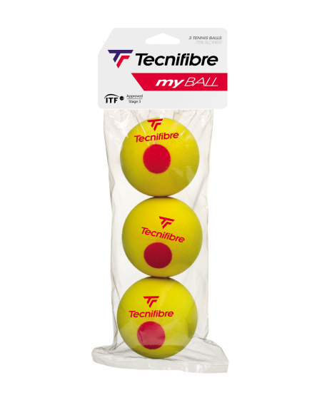 TECNIFIBRE BALLES MY BALL ( x3 )