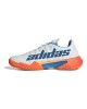 ADIDAS BARRICADE MEN BLANC/BLEU/ORANGE