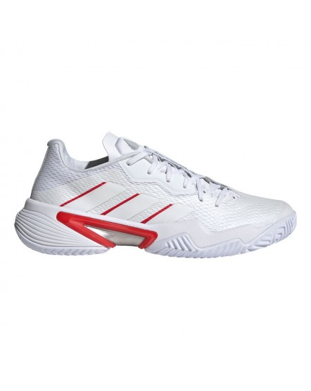 ADIDAS BARRICADE LADY BLANC/ROUGE