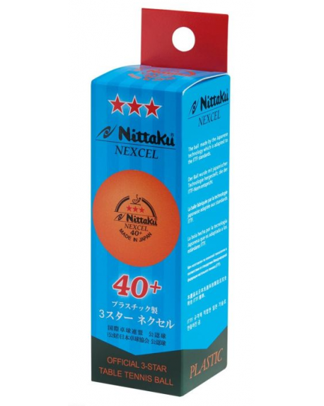 NITTAKU BALLE COMPETITION NEXCEL 40+ *** ( x3 )