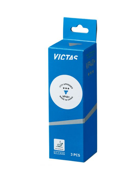 VICTAS BALLE COMPETITION VP40+ ( X3 )