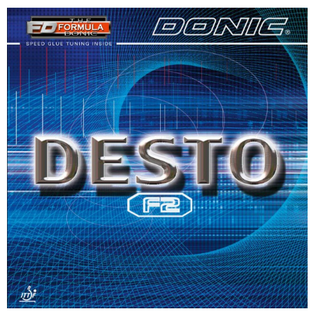 DONIC REVETEMENT DESTO F2 ROUGE
