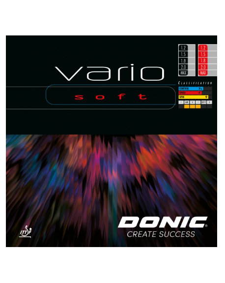 DONIC REVETEMENT VARIO SOFT NOIR