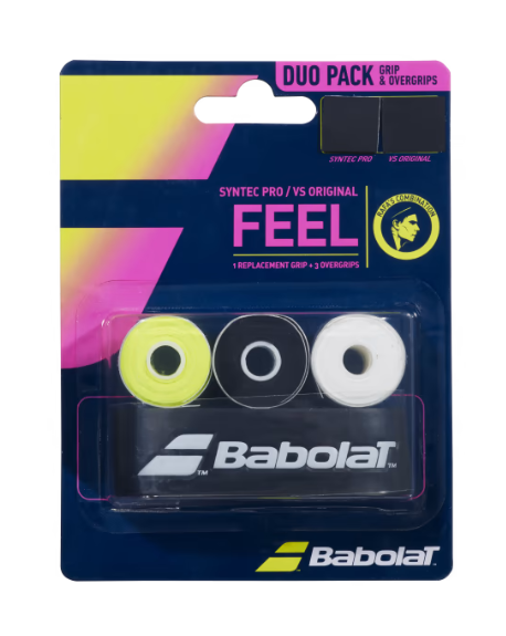 BABOLAT DUO PACK GRIP & OVERGRIPS