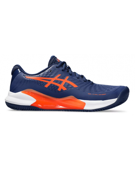 ASICS GEL CHALLENGER 14 CLAY MEN MARINE/ORANGE