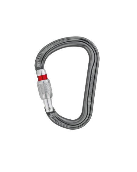 MOUSQUETON PETZL WILLIAM SCREW LOCK