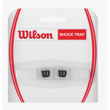 WILSON ANTI-VIBRATEUR SHOCK TRAP - BLANC/NOIR