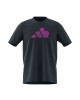TEE SHIRT ADIDAS HOMME NOIR/VIOLET