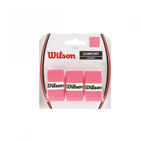 WILSON PRO OVERGRIP ( x3 ) - ROSE