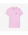 TEE SHIRT LACOSTE FEMME - ROSE