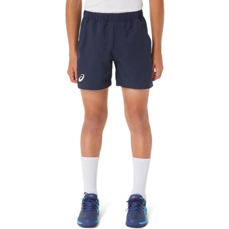 SHORT ASICS TENNIS BOY - BLEU NUIT