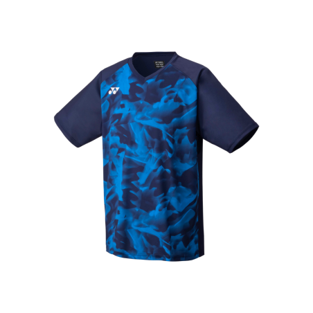 POLO YONEX MEN CREW NECK SHIRT - NAVY BLUE