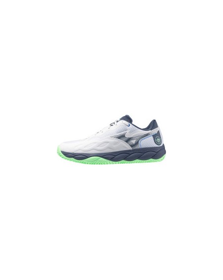 Chaussure Tennis Mizuno Wave Enforce Court AC Bleue ( 61GA243237 )